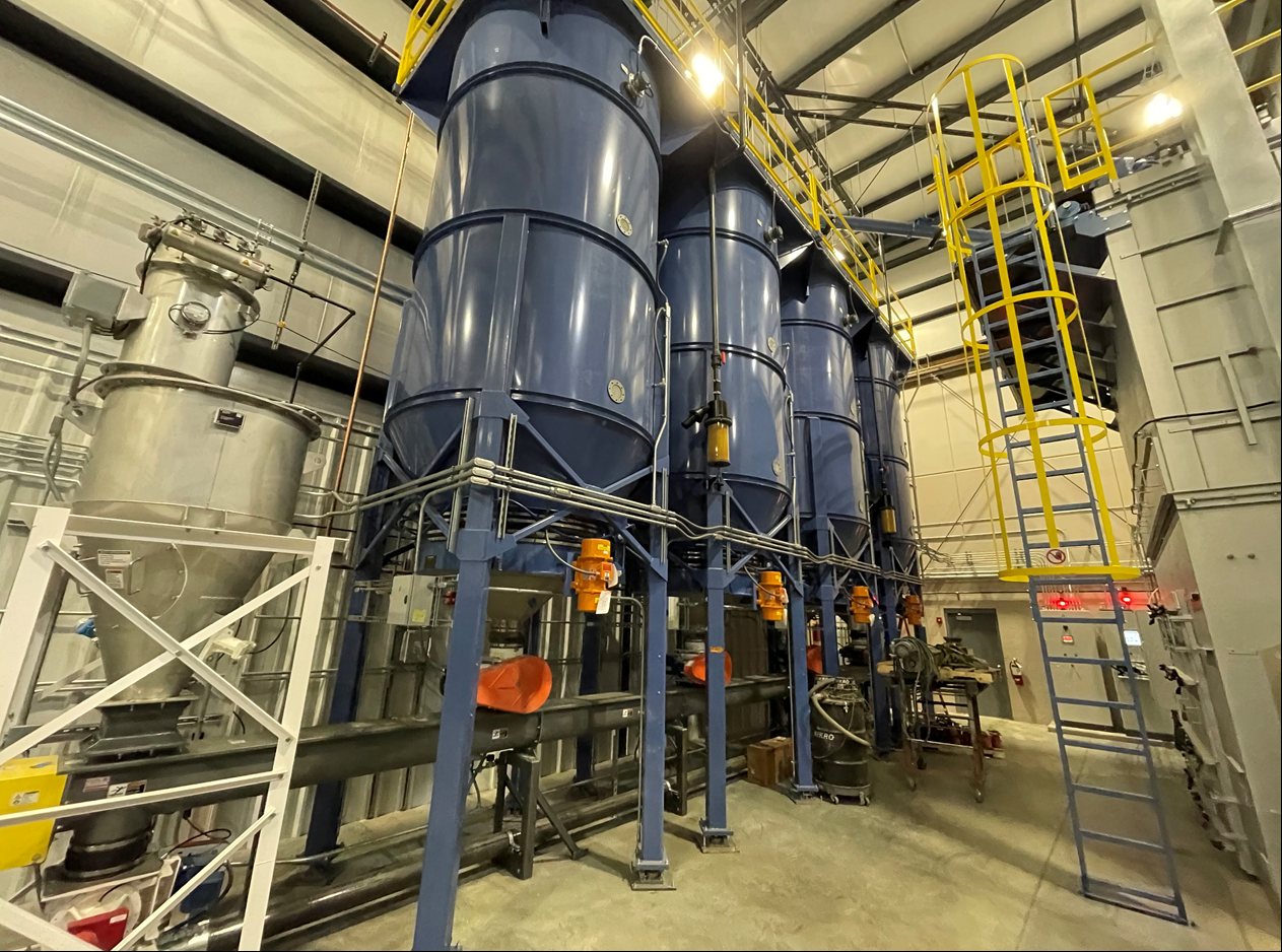 Industrial equipment installation
