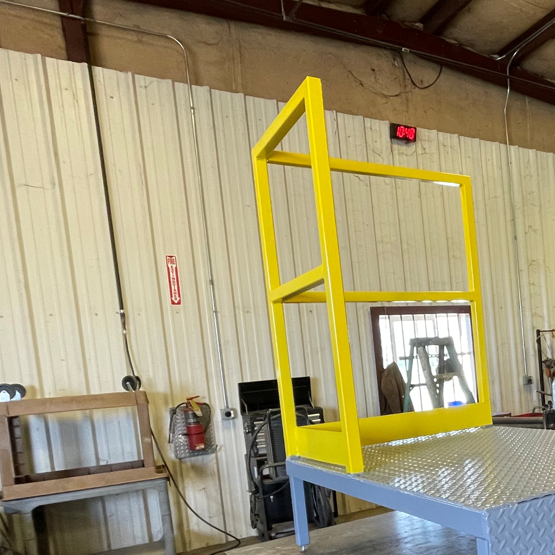 Industrial fabrication work